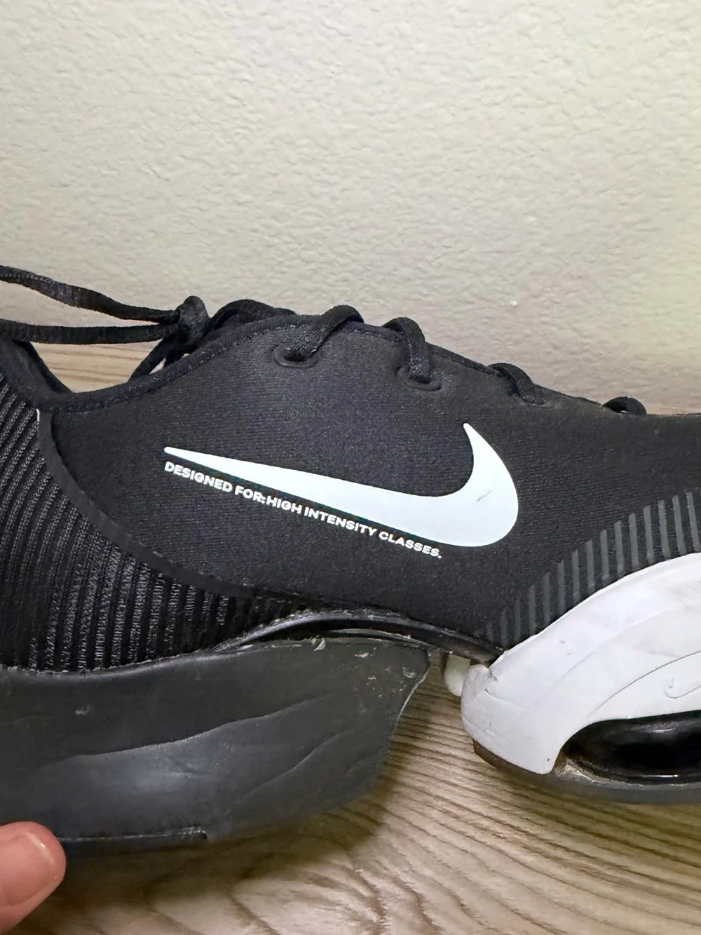 Nike Black and White Athletic Shoes